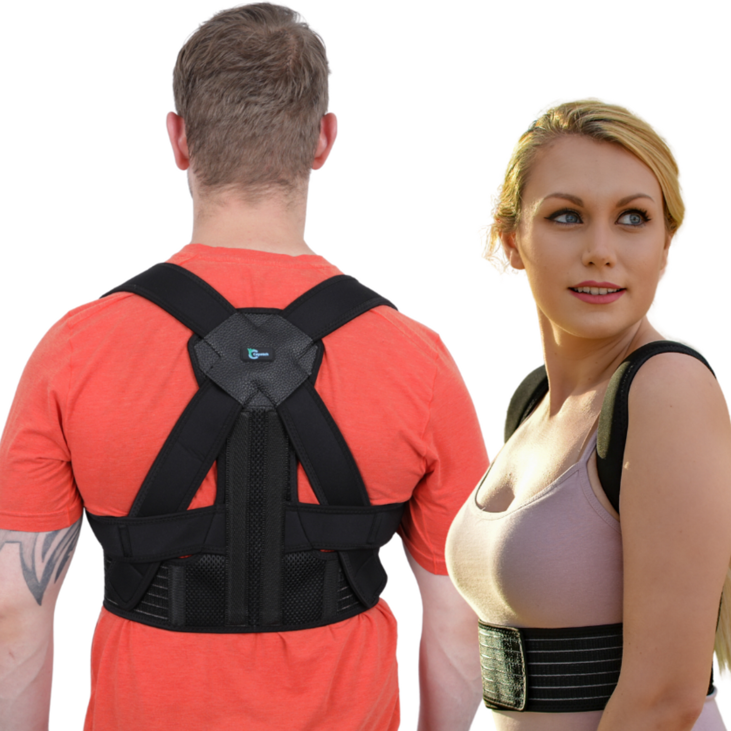 Posture Corrector Back Brace Support Device for Neck Pain Relief, Improve  Bad Posture Chest Belt Posture